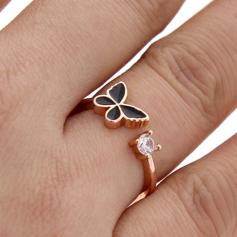 bague en or papillon bague en or papillon