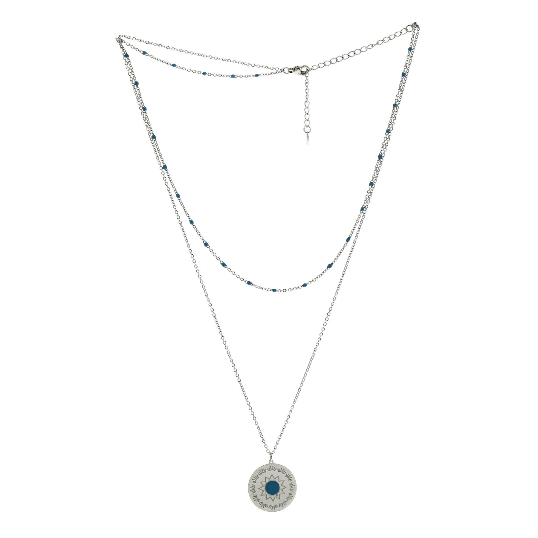 Pendentif acier femme Clearance